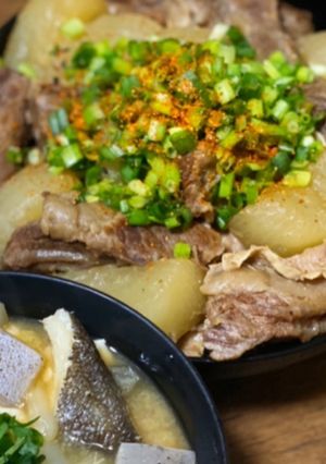 1番だしで作る牛バラブロックのだし煮-レシピのメイン写真