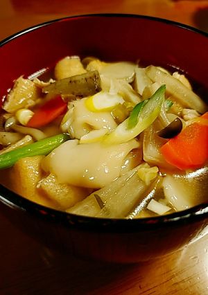 郷土料理ひっつみ(すいとん)-レシピのメイン写真