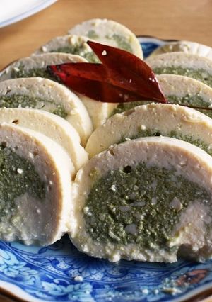 簡単ヘルシー☆豆腐抹茶巻き[デザート]-レシピのメイン写真