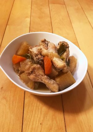 大根と手羽元の煮物♪活力鍋で簡単♪-レシピのメイン写真