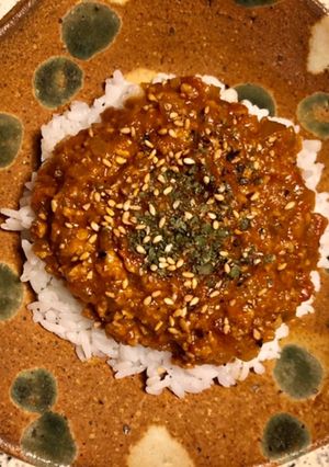 スパイスたっぷりポークキーマカレー-レシピのメイン写真