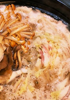 男飯★簡単！豚肉白菜の親父ミルフィーユ鍋-レシピのメイン写真