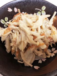 簡単時短☆えのきとちくわのマヨポン和え-レシピのメイン写真