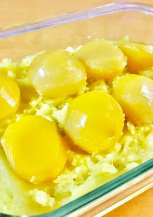 レンジで下茹で片付け簡単★栗きんとん-レシピのメイン写真