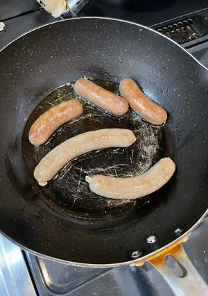 パパ　手作り　ソーセージ　オーブン使用-レシピのメイン写真