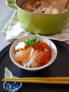 松前漬けのアレンジレシピ♪炊き込みご飯-レシピのメイン写真