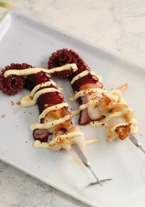 簡単お節！焼きたこ☆マヨ醤油風味-レシピのメイン写真