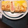 酒のつまみに 明太出汁巻き卵