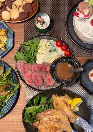 Xmasのパーティーメニュー（2020）-レシピのメイン写真