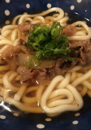 肉うどん【うどん出汁も簡単です。】-レシピのメイン写真