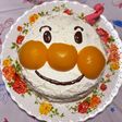 15分で完成!2歳のお誕生日ケーキ
