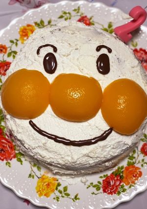 15分で完成!2歳のお誕生日ケーキ-レシピのメイン写真