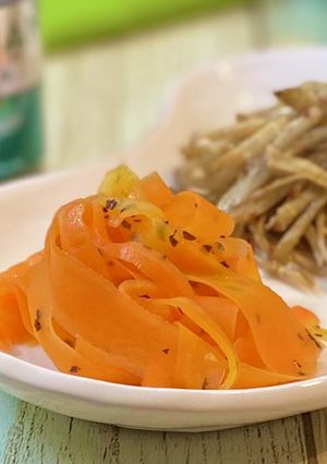 レンジで♪人参のバジル風味マリネ-レシピのメイン写真