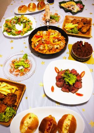 クリスマスパーティー2020-レシピのメイン写真