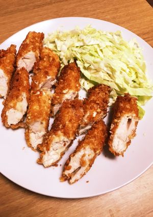 柿ピー衣のささみチーズカツ-レシピのメイン写真