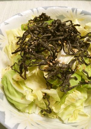 ごま油香る☆塩こんキャベツ-レシピのメイン写真