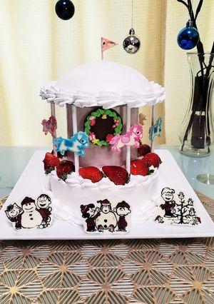 メリーゴーランドケーキ-レシピのメイン写真