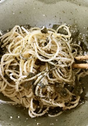 簡単ごまたらこパスタ-レシピのメイン写真