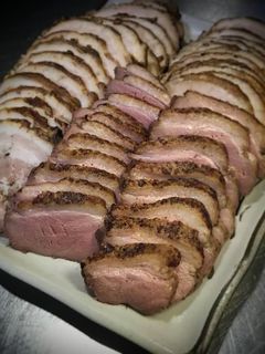豚バラ叉焼と鴨肉の燻製(*≧∀≦*)-レシピのメイン写真
