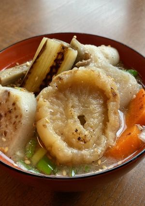 焼きへそ大根の豚汁by富士ねこさん-レシピのメイン写真