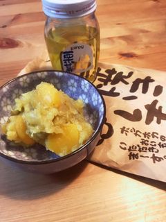 簡単☆焼き芋で栗きんとん-レシピのメイン写真