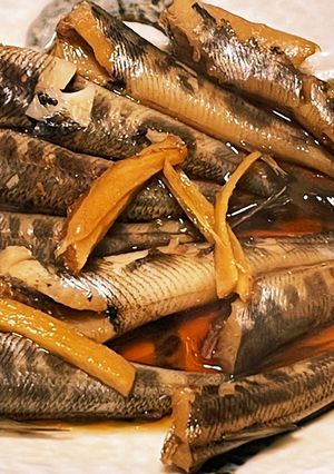 「珍味」アオメエソ(メヒカリ)の煮物-レシピのメイン写真