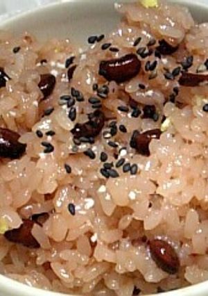 お赤飯 (圧力鍋)-レシピのメイン写真