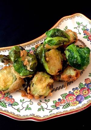 芽キャベツの天ぷら お好み焼き粉で-レシピのメイン写真