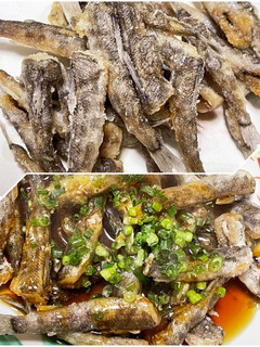 アオメエソ(メヒカリ)唐揚げと甘酢餡かけ-レシピのメイン写真
