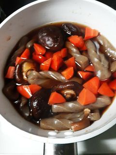 こんにゃく椎茸にんじんの簡単煮物-レシピのメイン写真
