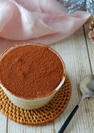 低糖質スイーツ♡豆腐で紅茶ティラミス-レシピのメイン写真
