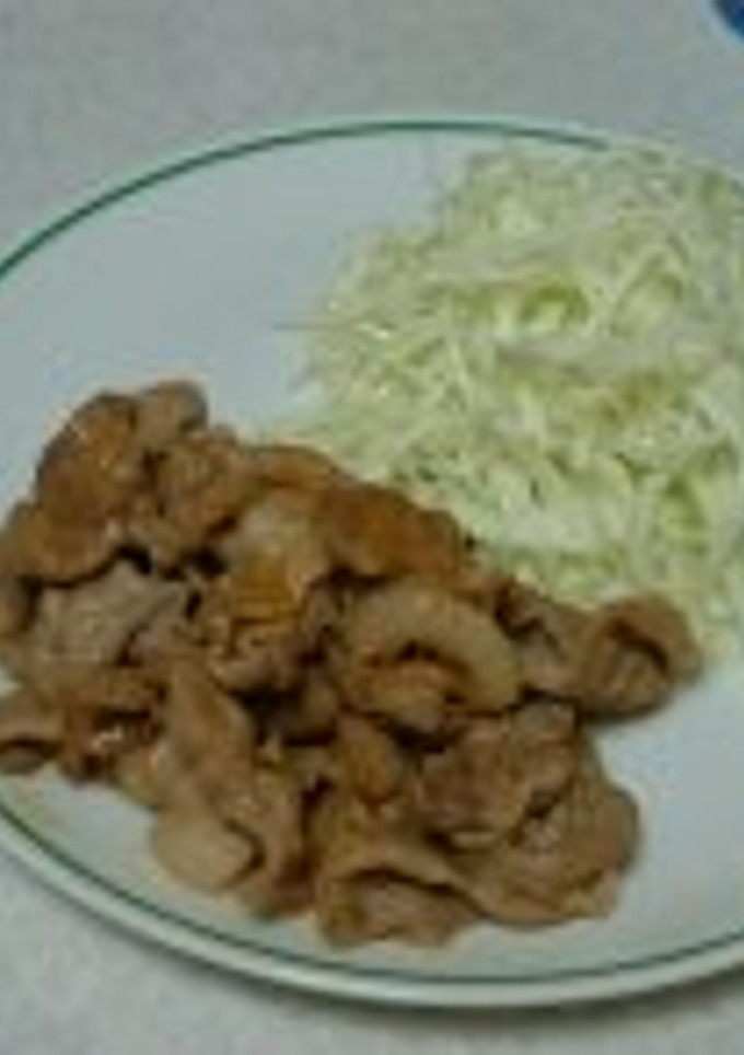 豚のしょうが焼き-レシピのメイン写真