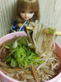 リカちゃん♡じゅんさいのそば(即席)∥♪-レシピのメイン写真