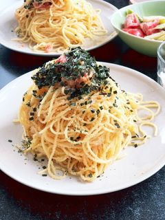 混ぜるだけ!簡単明太子パスタ-レシピのメイン写真
