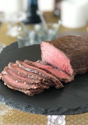 簡単!低温調理。和牛のローストビーフ-レシピのメイン写真