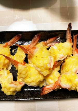 海老の黄金焼き-レシピのメイン写真