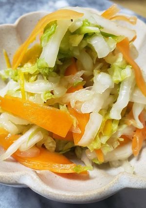 【簡単】なます風白菜漬【減塩】-レシピのメイン写真