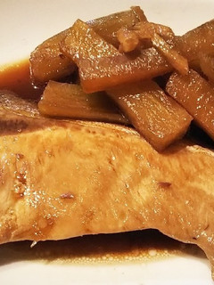 魚とヤーコンの煮付け-レシピのメイン写真