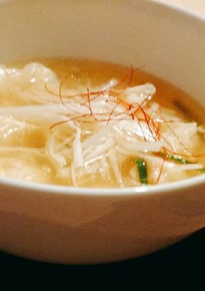 節約★即席エビワンタンスープ★ダイエット-レシピのメイン写真