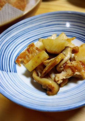 豚肉と山芋のオイスターソース炒め-レシピのメイン写真