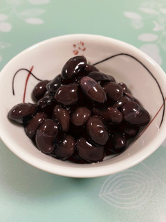 圧力鍋でかなり甘さ控えめの黒豆煮-レシピのメイン写真