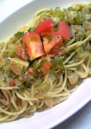 香味野菜とツナのパスタ-レシピのメイン写真