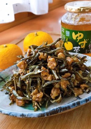 簡単おせち＊柚子茶でゆず香る田作り-レシピのメイン写真