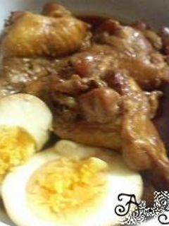 手羽元と卵の甘辛酢煮-レシピのメイン写真