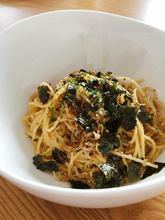 しらすと青のりのバター醤油パスタ-レシピのメイン写真