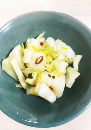 計量なし！ジップロックで白菜漬け-レシピのメイン写真