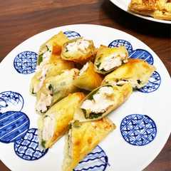 鶏ハムリメイク！胸肉チーズ大葉の春巻き-レシピのメイン写真
