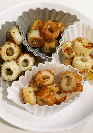ちくわの青のりチーズ炒め-レシピのメイン写真