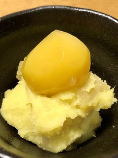 簡単トースター焼き芋で⭐︎栗きんとん⭐︎-レシピのメイン写真