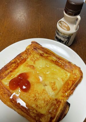 ホットサンドメーカー　フレンチトースト-レシピのメイン写真